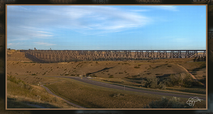 LETHBRIDGE TRESTLE TRAIN BRIDGE