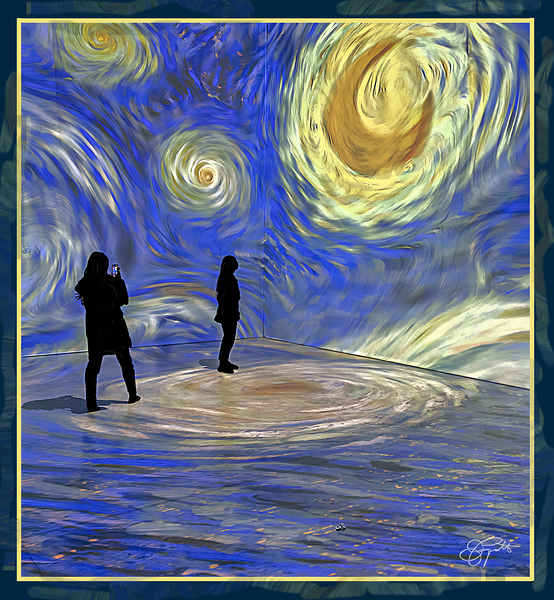 VAN GOGH STARRY NIGHT EXHIBIT by Jerre Paquette