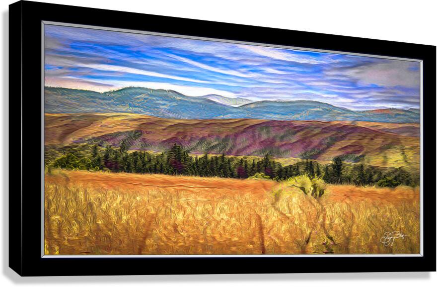 HEAD SMASHED IN INDIGENOUS SITE Canvas Print