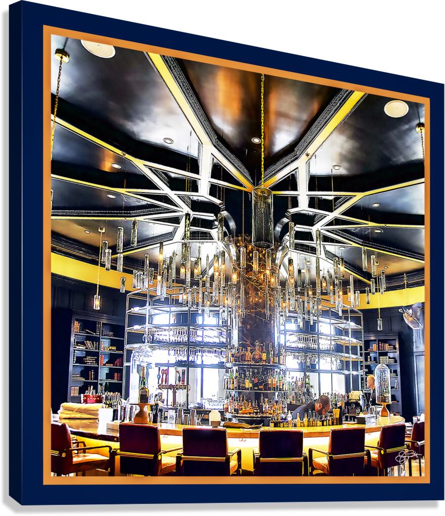 QUEBECOIS PUB Canvas Print