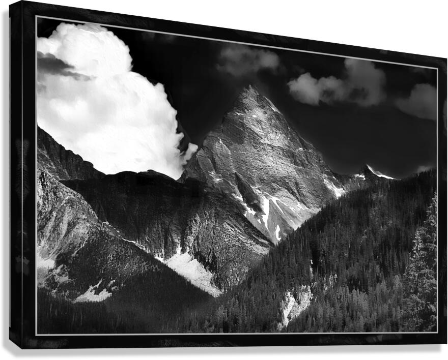 MOUNT SIR DONALD SELKIRKS Canvas Print