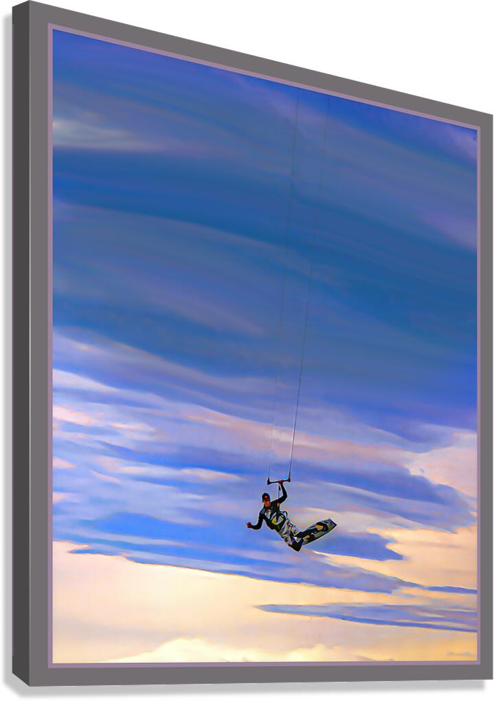 UP UP AND AWAY Canvas Print