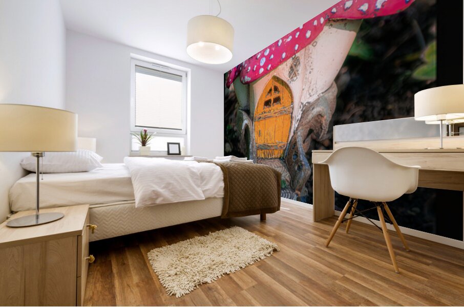 GARDEN HOUSE Mural print