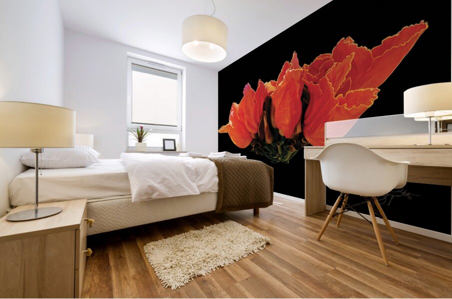 AFRICAN TULIPS 2 Mural print