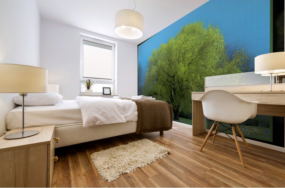 Cottonwood Poplar Mural print