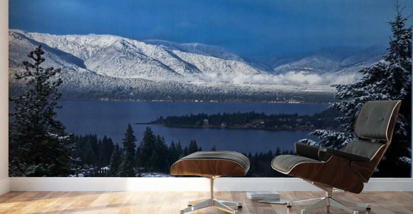 A WINTERY DAY Wall Murals