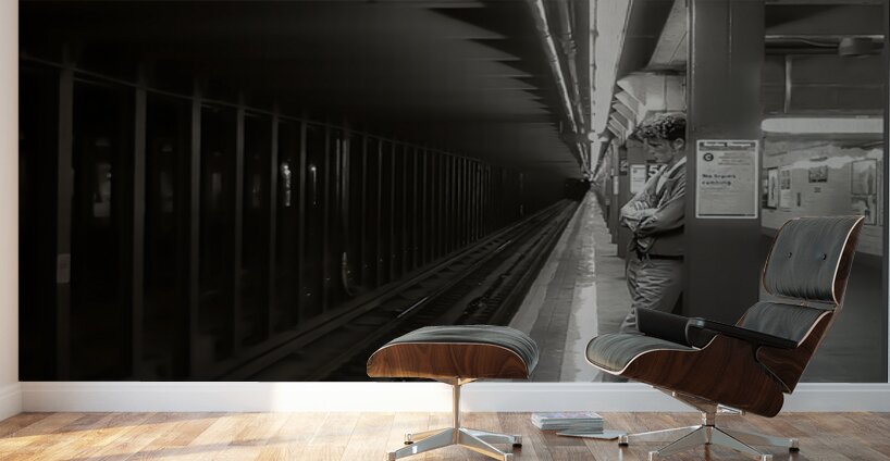 ALONE NO TRAINS RUNNING Wall Murals