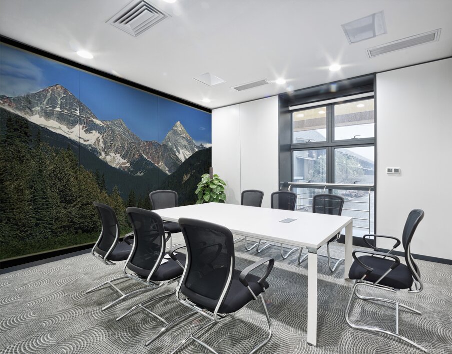 CANADIAN MOUNTAINS Wall Printing