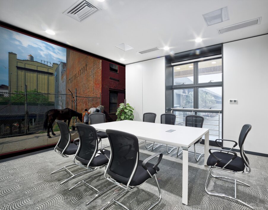 BACKSIDE OF NEW YORK Wall Printing