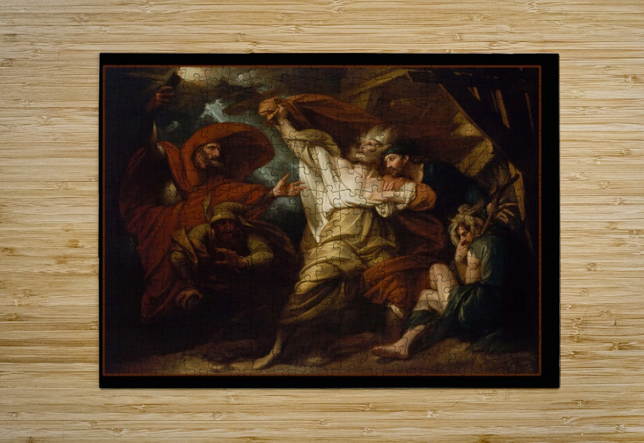Shakespeare King Lear Act III scene 4 Jerre Paquette Puzzle printing