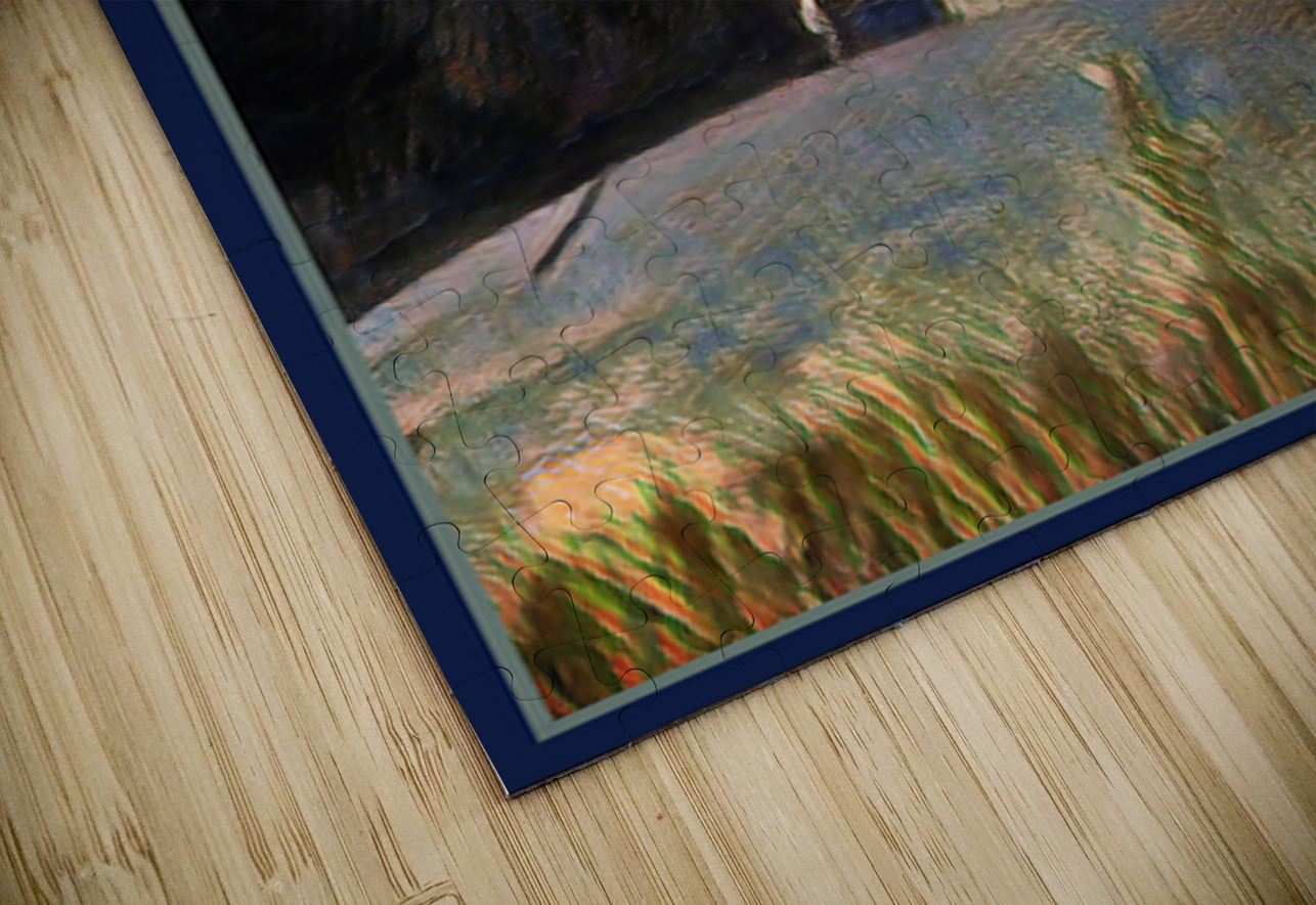 FREIGHT TRAIN AT NIGHT Jerre Paquette Puzzle